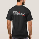 Salsa Untergrund Radio T - Shirt Männer (Rückseite)