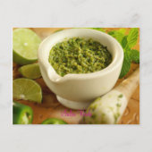Salsa Verde Postkarte (Vorderseite)