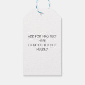 Salsa verwöhnt Ihren Urlaub mit Blumenrot Geschenkanhänger (Rückseite)