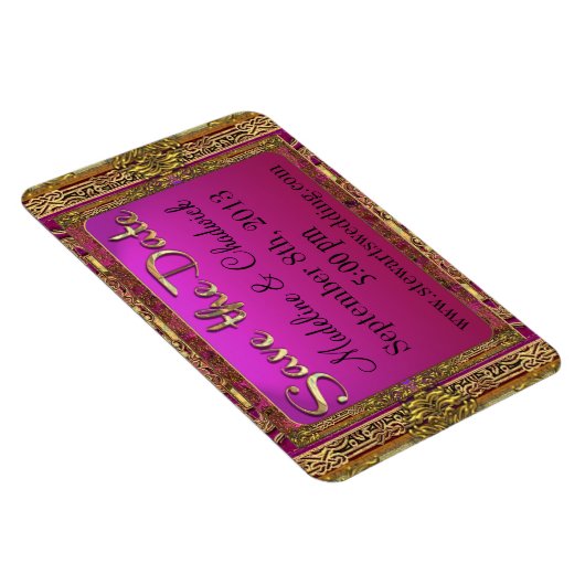 Salsbury Royale Save the Date 4"x6" Magnet (Rechte Seite)