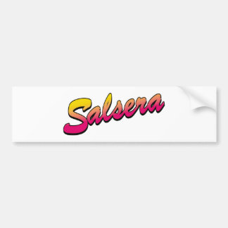 Salsera Autoaufkleber