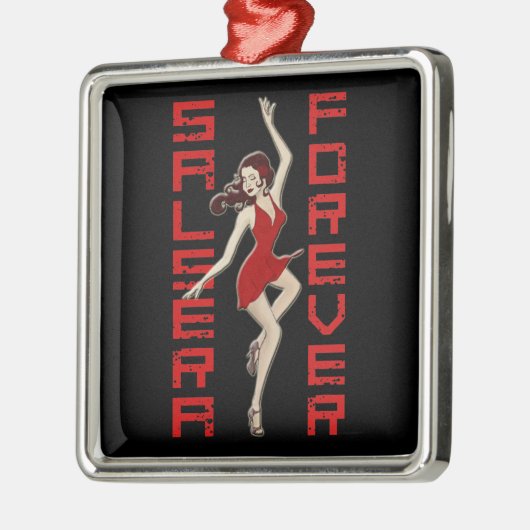 SALSERA FOREVER SILBERNES ORNAMENT (Links)