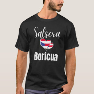 Salsera Salsa für Frauen und Mädchen Salsa Tanz T-Shirt