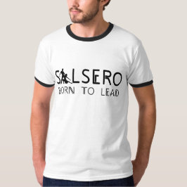 SALSERO - GEBOREN, mit Tanzenpaare T - Shirt ZU