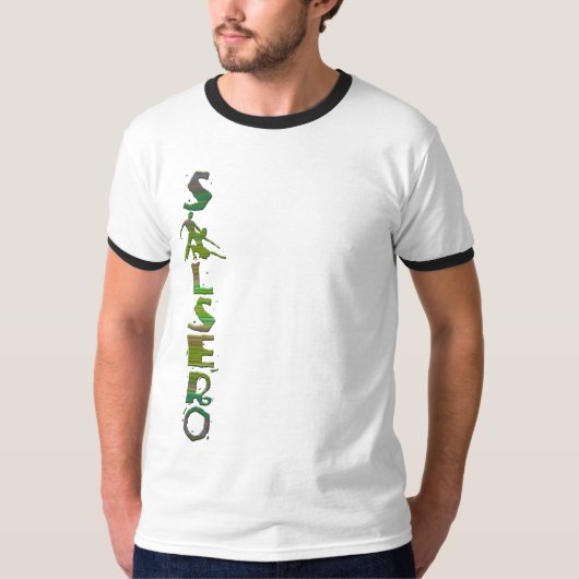 SALSERO T - Shirt mit Tanzenpaaren anstelle A (Vorderseite)