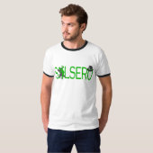 SALSERO T - Shirt mit Tanzenpaaren u. -hut (Vorne ganz)