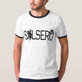 SALSERO T - Shirt mit Tanzenpaaren u. -hut