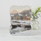 salt air winter einladung (Stehend Vorderseite)