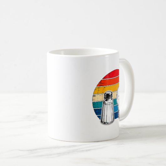 Salt And Light Retro Christian  Kaffeetasse (VorderseiteRechts)