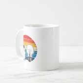 Salt And Light Retro Christian Kaffeetasse (Vorderseite Links)