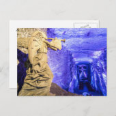 Salt Cathedral Angel Postkarte (Vorne/Hinten)