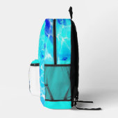 Salt Chik Beach Blue Water Personalisierter Rucksa Bedruckter Rucksack (Rechts)