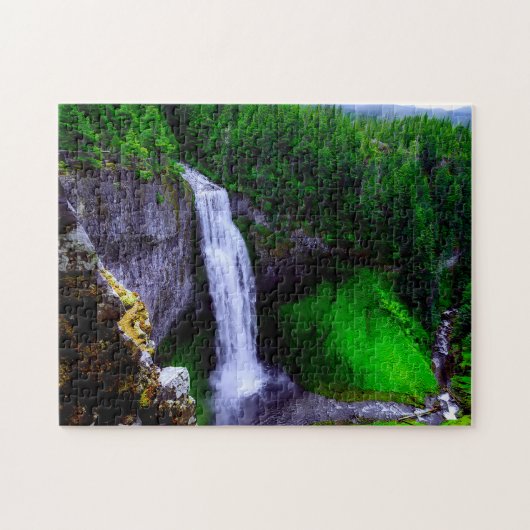 Salt Creek Falls Oregon Puzzle (Horizontal)