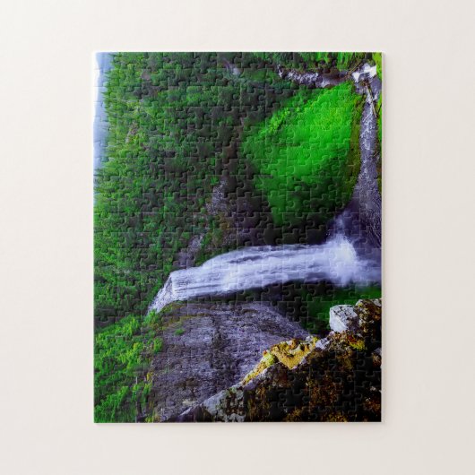 Salt Creek Falls Oregon Puzzle (Vertikal)