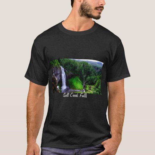 Salt Creek Falls Oregon T-Shirt (Vorderseite)