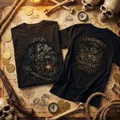 Salt-Cursed Captain T-Shirt – Dead Men Don’t Brag