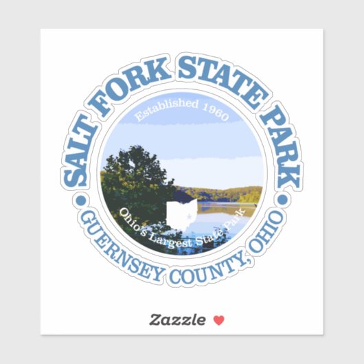 Salt Fork SP Aufkleber (Blatt)