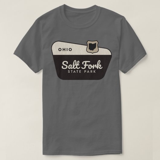 Salt Fork Staat Park Ohio Herzlich willkommen T-Shirt (Design vorne)