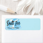 Salt Ice Return Address Label (Insitu)