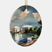 Salt Kettle, Bermuda Keramik Ornament (Rechts)