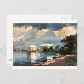Salt Kettle, Bermuda von Winslow Homer Postkarte (Vorne/Hinten)