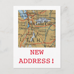 Salt Lake City - Ankündigung neuer Anschrift