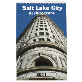Salt Lake City-Architektur-Kalender 2011 Kalender