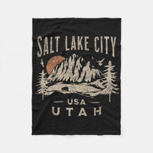 Salt Lake City Fleecedecke