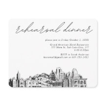 Salt Lake City Hochzeitskarte für Probe