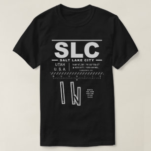 Salt Lake City International Airport SLC T - Shirt