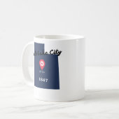 Salt Lake City Kaffeetasse (Vorderseite Links)