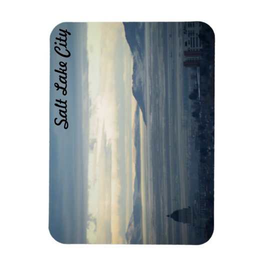 Salt Lake City Magnet (Vertikal)