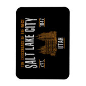 Salt Lake City Magnet (Vertikal)