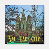 Salt Lake City Magnet (Vorne)