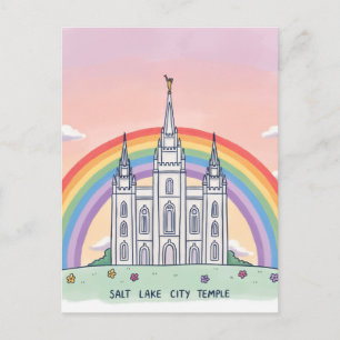„Salt Lake City“ Postkarte