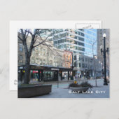 Salt Lake City Postkarte (Vorne/Hinten)