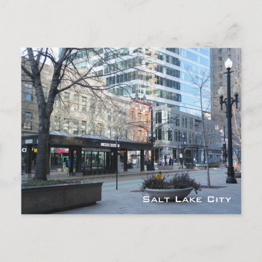 Salt Lake City Postkarte (Vorderseite)