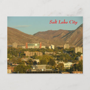 Salt Lake City Postkarte