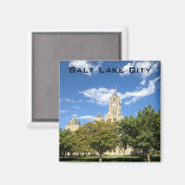 Salt Lake City - Rathaus Magnet (Vorderseite/Rückseite)