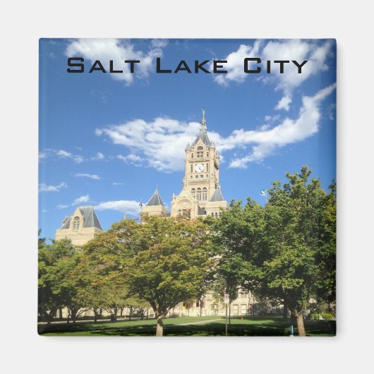 Salt Lake City - Rathaus Magnet (Vorne)