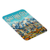 Salt Lake City USA Magnet (Rechte Seite)