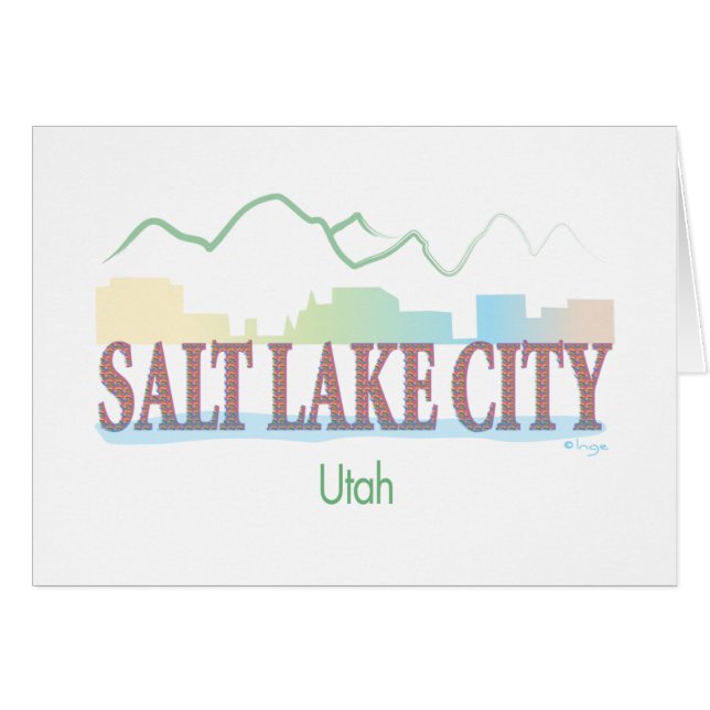 Salt Lake City, Utah (Vorderseite (Horizontal))