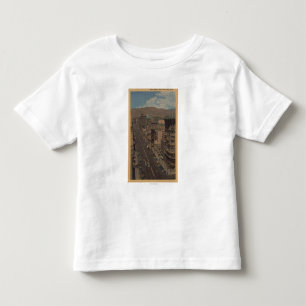 Salt Lake City, Utah - Ansicht von Hauptst. Kleinkind T-shirt