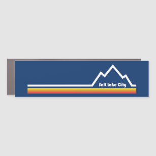Salt Lake City, Utah Auto Magnet