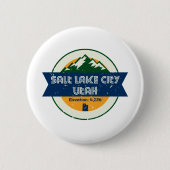 Salt Lake City Utah Button (Vorderseite)