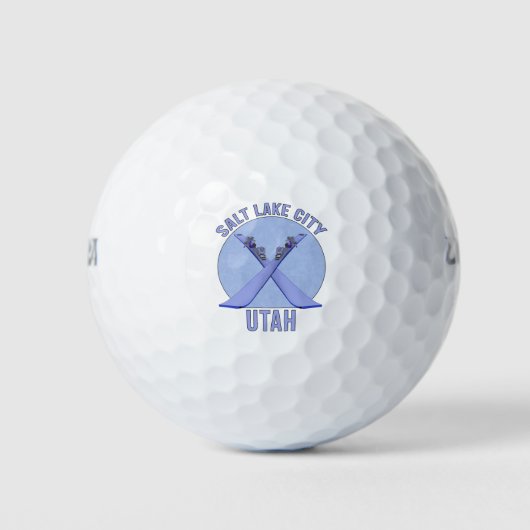 Salt Lake City, Utah Golfball (Vorderseite)