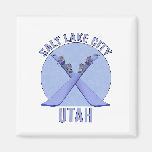 Salt Lake City, Utah Magnet (Vorne)