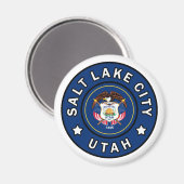Salt Lake City Utah Magnet (Vorderseite/Rückseite)