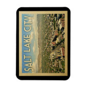 Salt Lake City Utah Magnet (Vertikal)