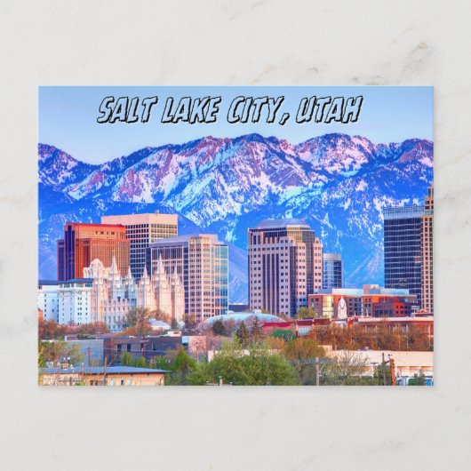 Salt Lake City, Utah Postcard Postkarte (Vorderseite)